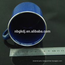 enamel blue mug cups & drinking & popular by children and family